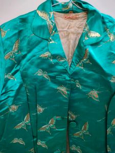 Butterfly Print Japanese Kimono