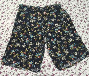 Floral Print Culottes