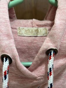 Baby Pink Crop Hoodie