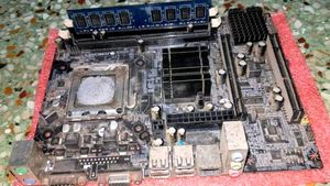 🤯Core 2 Duo &amp; Ddr2 Motherboard Combo