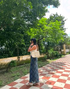 Newme Chekered Skirt