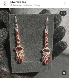 Elegant Dangle Earrings Silver