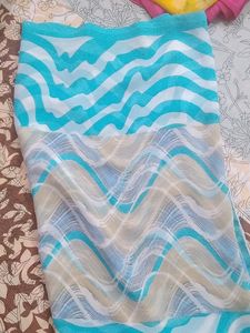 Simple Chiffon Saree