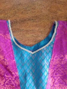 Girls&#39; Dress, Blue &amp; Purple