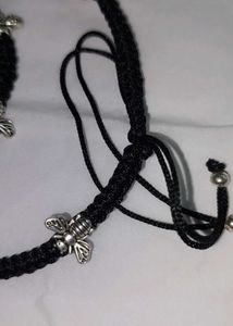 Boho Bee Anklets Set