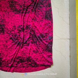 Pink &amp; Black Dress