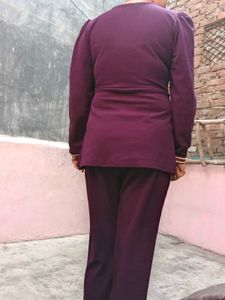 Elegant Purple CO-ords Set💜