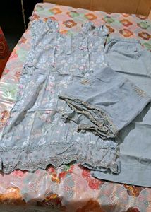 Long Kurta And Plazo Set With Dupatta 149/-