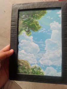Cloudy Sky Painting