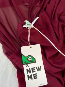 Newme Burgundy Stunning Dress