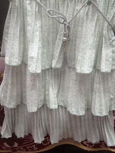 Mint Green Layered Dress