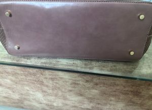 Allen Solly Brown Textured Shoulder Bag