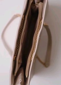 Elegant Cream Tote Bag