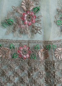Party Wear Heavy Embroidered Dress