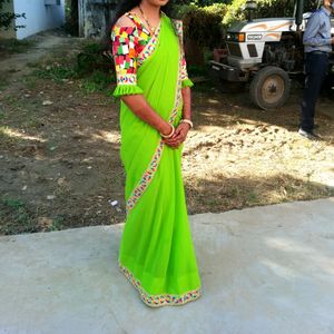 💚 Colour Saree