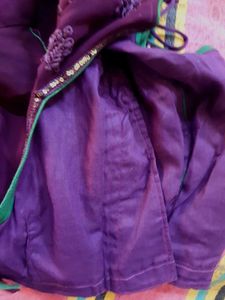 Women Purple Choli