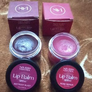 Nourish Mantra Lip Balm 🍓🎀