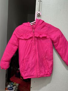 Branded Neon Pink Jacket For 6-8 Yr