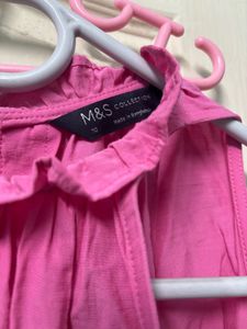 Pink Sleeveless Top