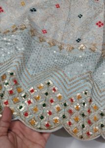 Sky Blue Lehenga