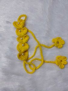 Crochet Heart Hairband