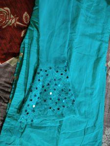 Flared Plazzo with Embroidered Kurti