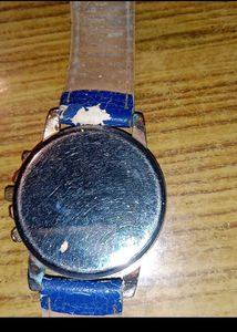 Vintage Geneva Blue Watch