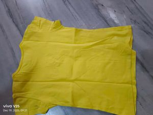 Cute Yellow Graphic Tee