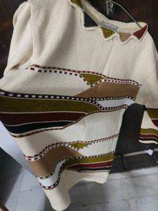 Designer Sweater With Long Length Likea Top
