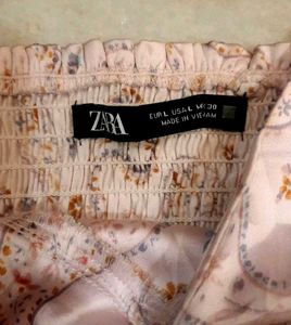 ZARA PINK PAISLEY CROP TOP