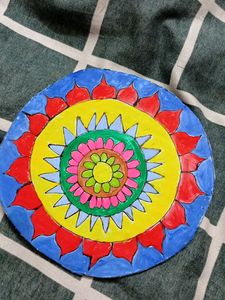 Handmade Colorful Mandala Wall Art