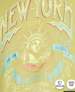 Shein Drop Shoulder Typographic Chest Print Hoodie