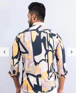 Tistabene Multicolour Abstract Printed Shirt