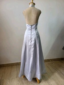Elegant Halter Neck Gown