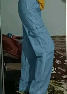 Cargo Jeans With 4 Pockets