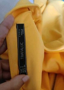 Chic Yellow Zara Dress