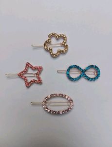 8 Pics Korean Style Hair Clip Set