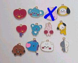CLEARANCE SALE BT21 CHARMS