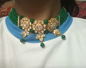 Green & Gold Necklace