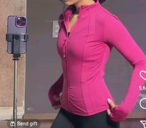 Nike Pink Jacket Gym Wear