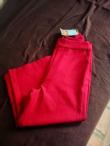 Madame Red Trousers