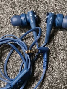 Sony Blue Headphones