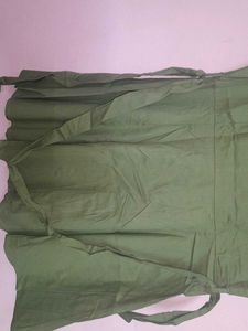 Olive Green Sleeveless Dress