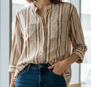 Striped Casual Shirt