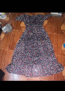 Floral Print Mini Dress