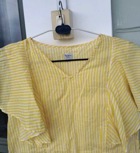 Cotton Top By Pepe Jeans