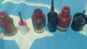 Some Nail Paint Set Of 3 And Free Gift Inside