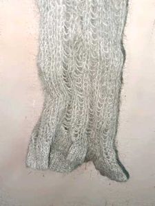 🇨🇳See-through Fashion Knit Cardigan Vintage Grey