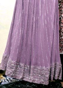 Engagement Wedding Latest Levender Lehnga