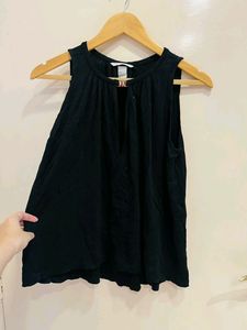 H&amp;M Halter Neck Black Top